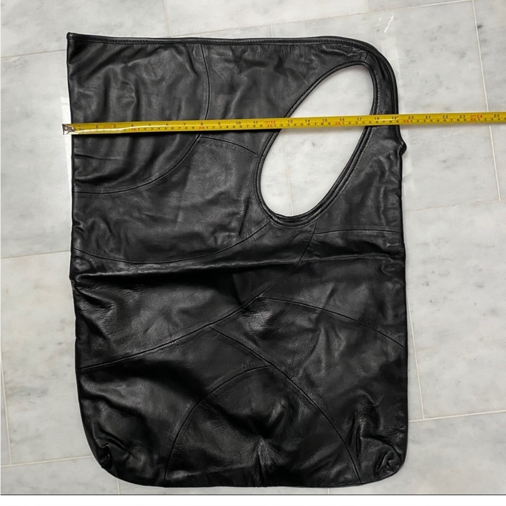 ❤️ Authentic Salad oversized black leather bag ❤️